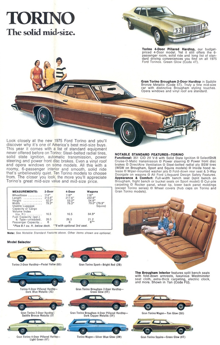 1975 Ford Sales Brochure - Torino