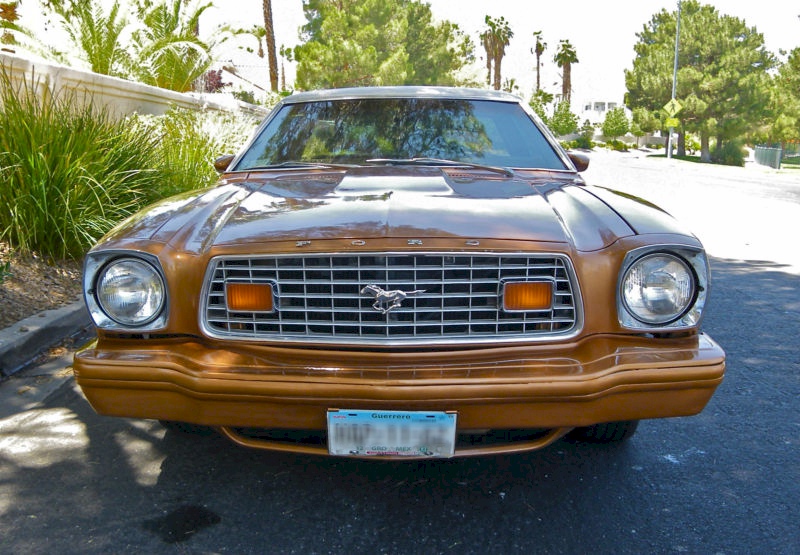 Medium Chestnut 1975 Mustang II 50th Anniversary