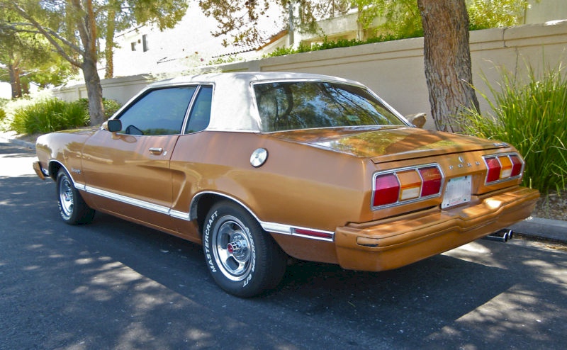 Medium Chestnut 1975 Mustang II 50th Anniversary
