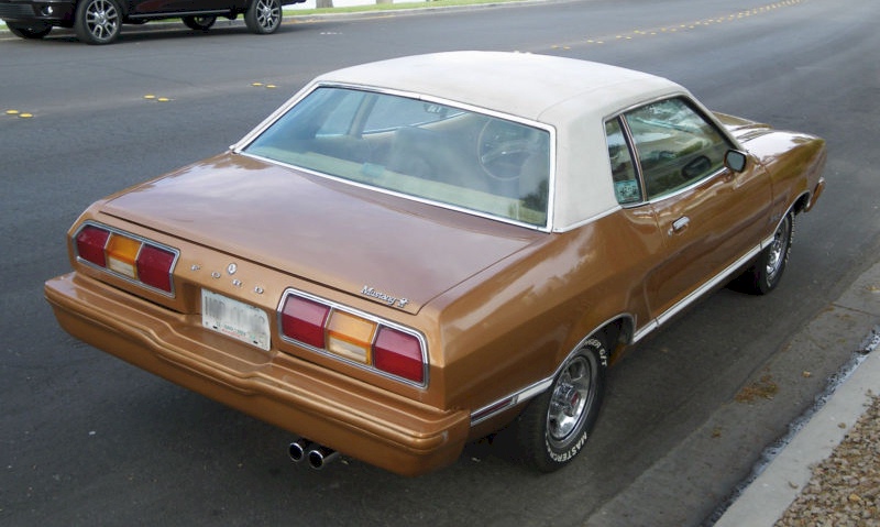 Medium Chestnut 1975 Mustang II 50th Anniversary