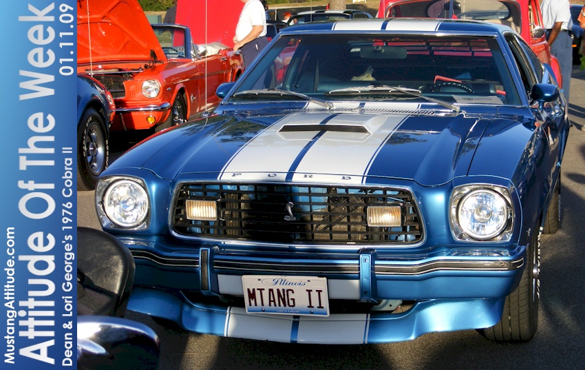 Bright Blue 1976 Cobra II