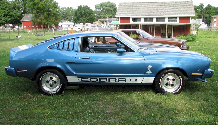 Bright Blue 1976 Cobra II