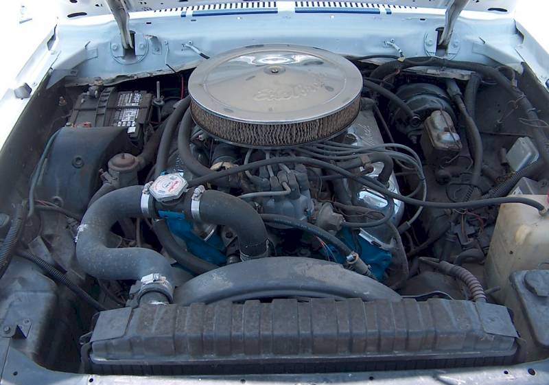 1976 Mustang Cobra II Engine
