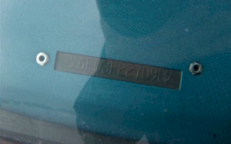 1976 Mustang Cobra II VIN