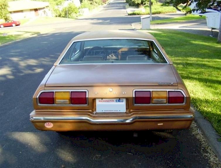 Medium Gold 1977 Mustang II Coupe