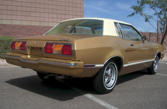Medium Gold 1976 Mustang II MPG