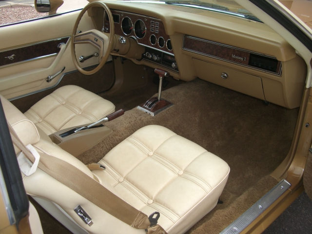 1976 Mustang II Interior