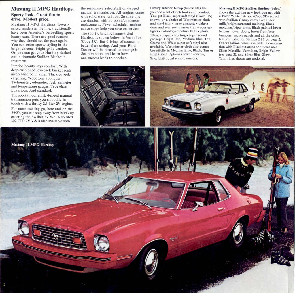 1976 Ford Mustang Promotional Catalog