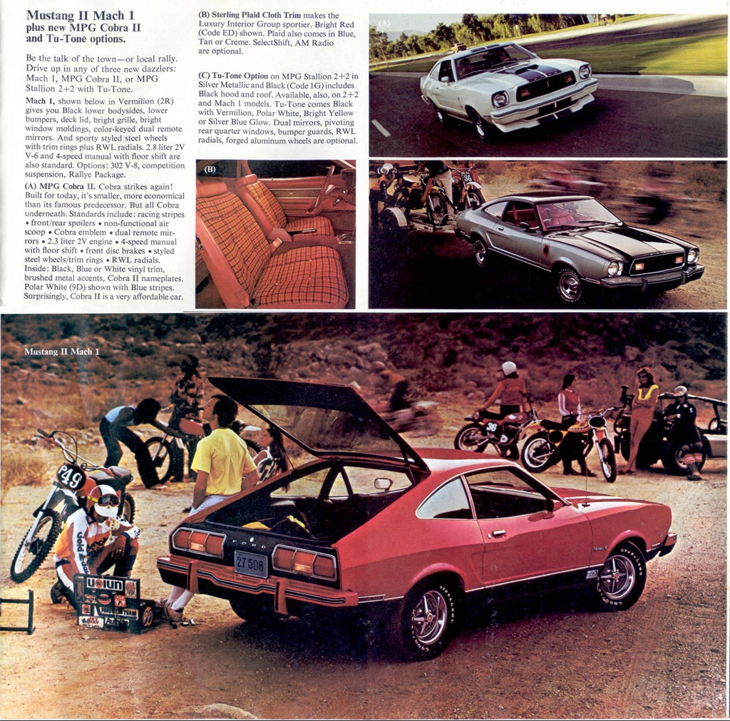 1976 Ford Mustang Promotional Catalog