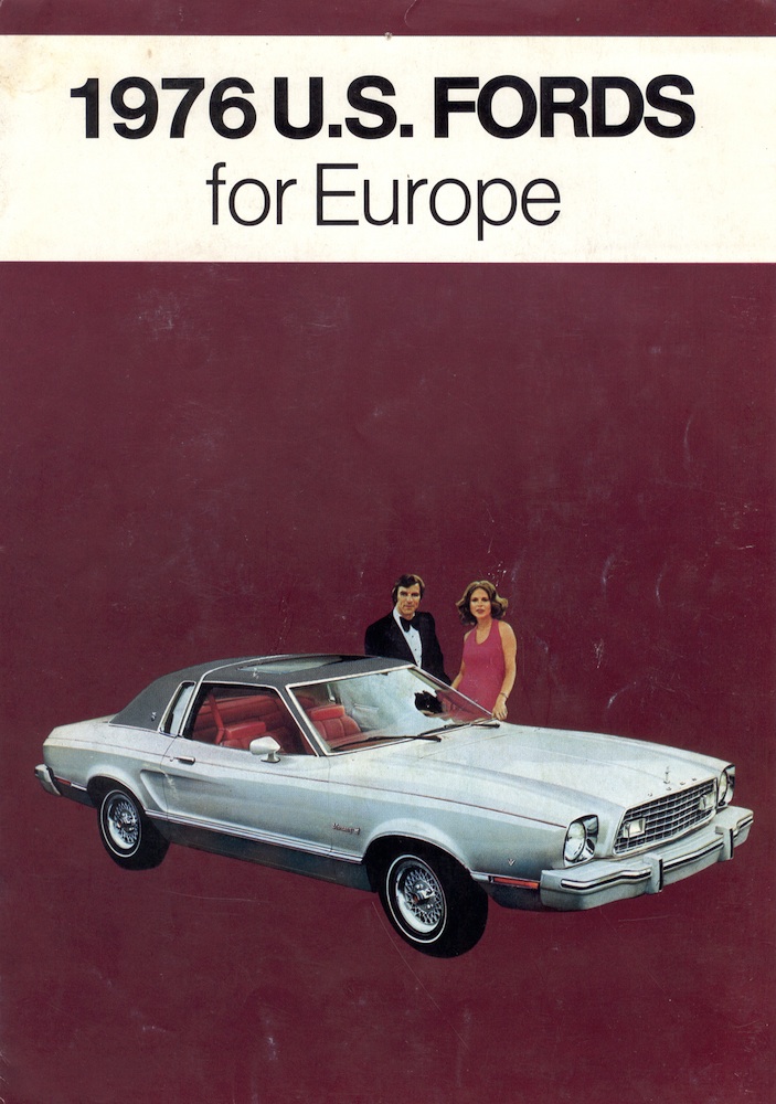 1976 European Ford Mustang promotional brochure