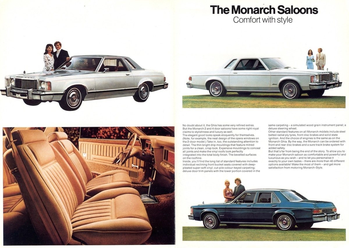 1976 European Ford Mustang promotional brochure