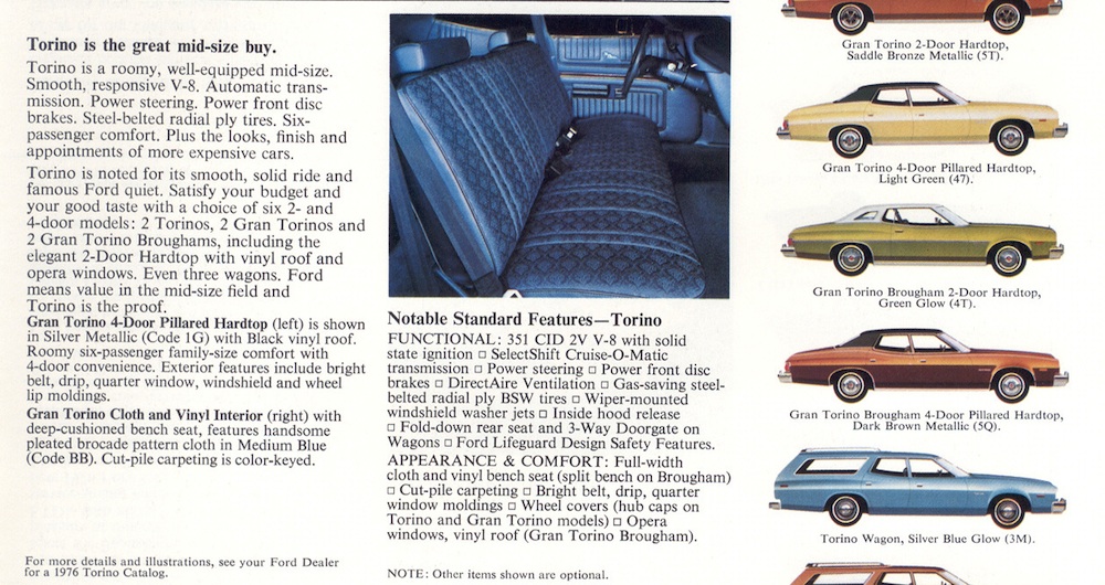 1976 Ford Gran Torino details