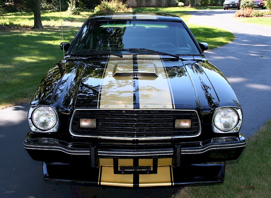 Black 1977 Cobra II