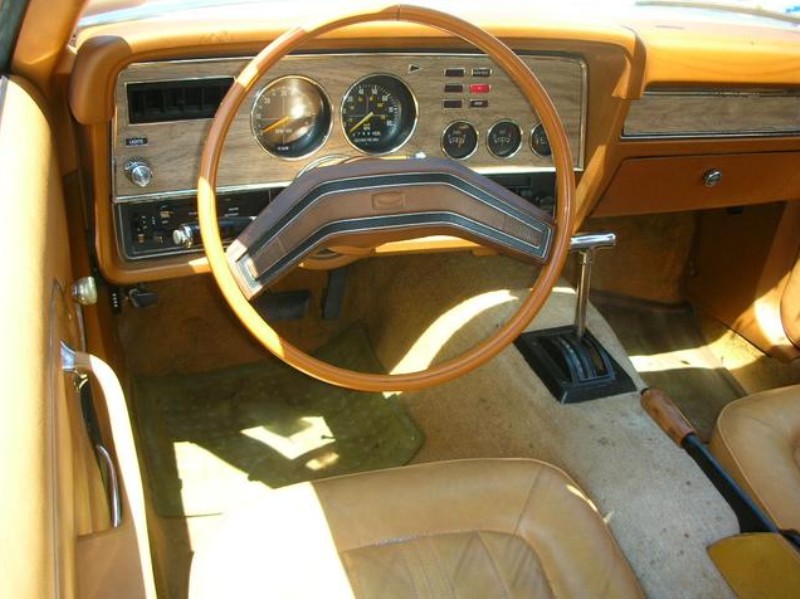 1977 Bright Saddle Mustang