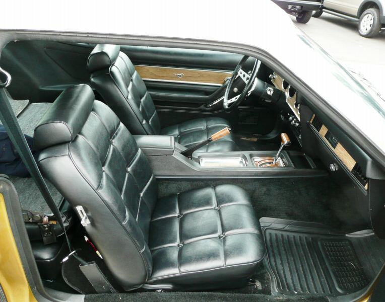 Interior 1977 Mustang with GHIA package