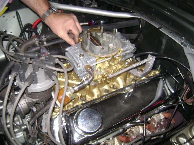 1977 Mach-1 Engine