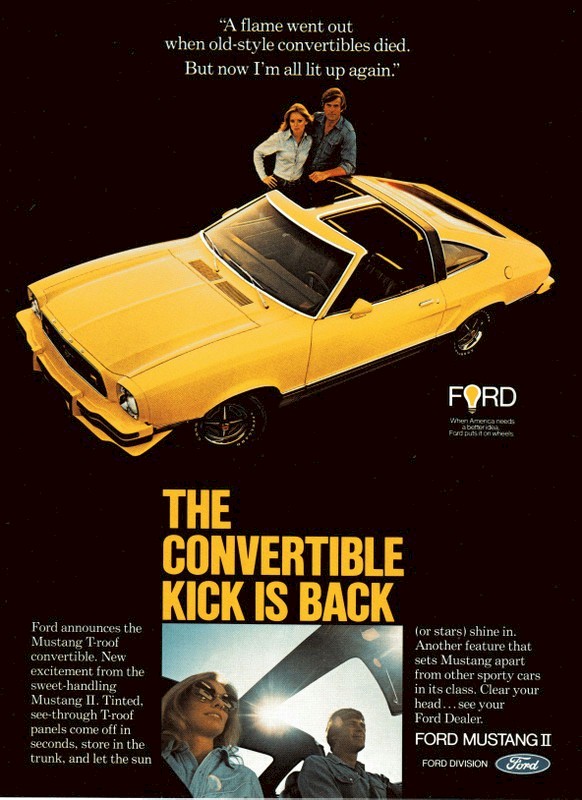 1977 Mustang Ad