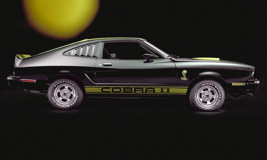 Early Black 1977 Mustang Cobra II