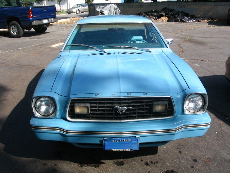 Custom Blue 1978 Mustang Coupe