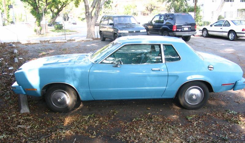 Blue 1978 Mustang Coupe