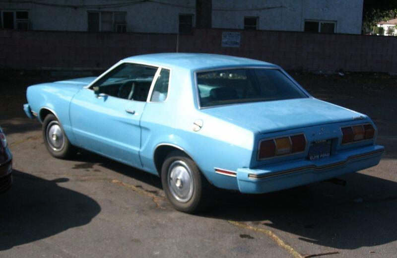 Custom Blue 1978 Mustang Coupe