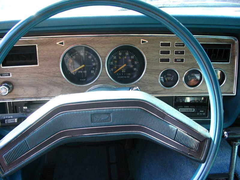 Dash 1978 Mustang Coupe