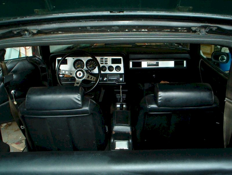 Interior view 1978 Mustang Cobra II