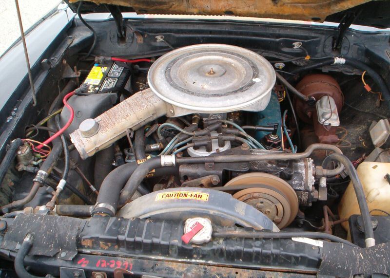 F-code 139hp V8 engine
