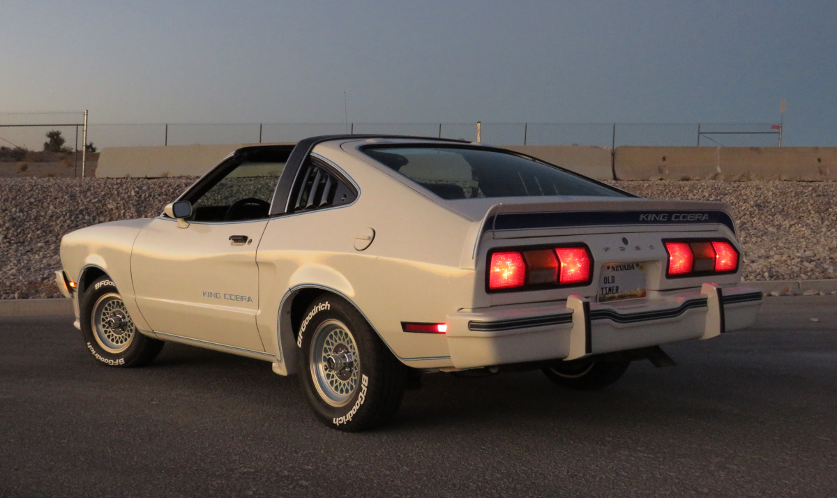 White 1978 King Cobra