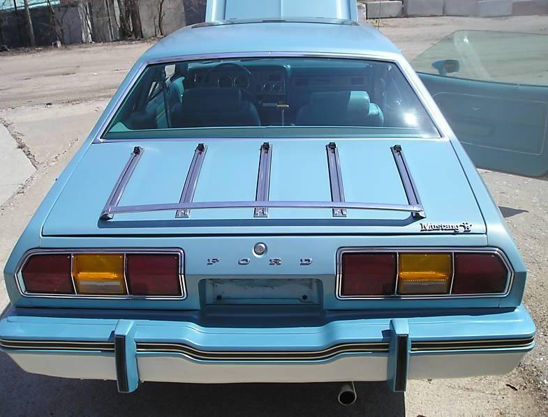 Light Aqua 78 Mustang II Coupe