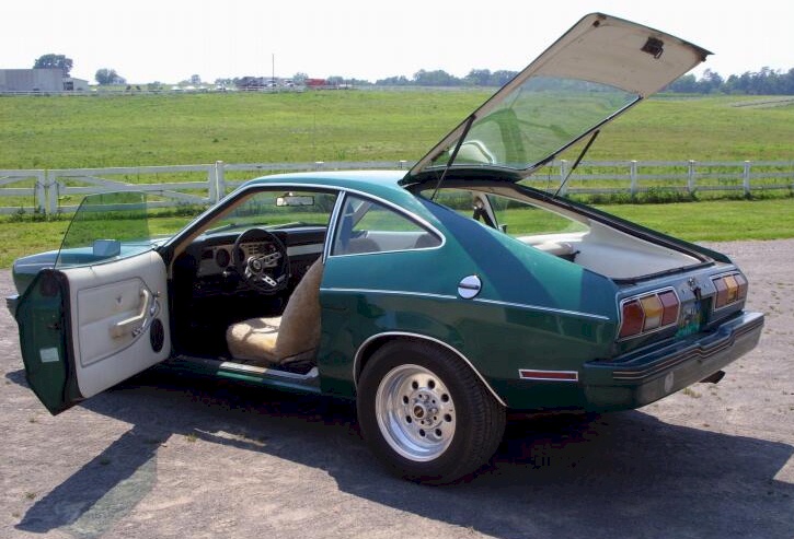 Dark Jade 1978 Mustang II Hatchback