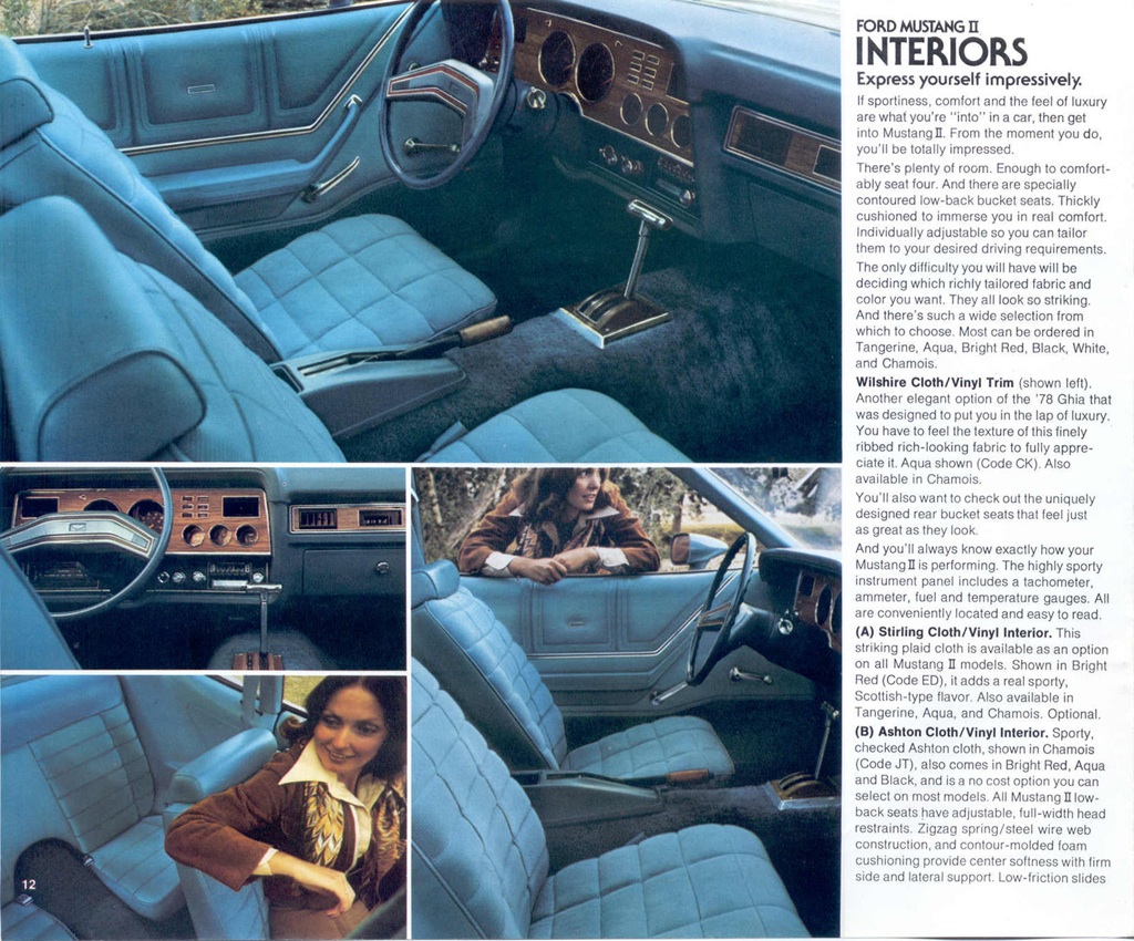 1978 Ford Mustang Promotional Booklet