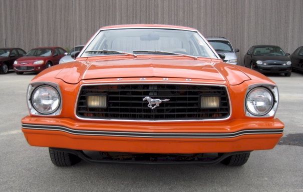 Tangerine 78 Mustang II Hatchback