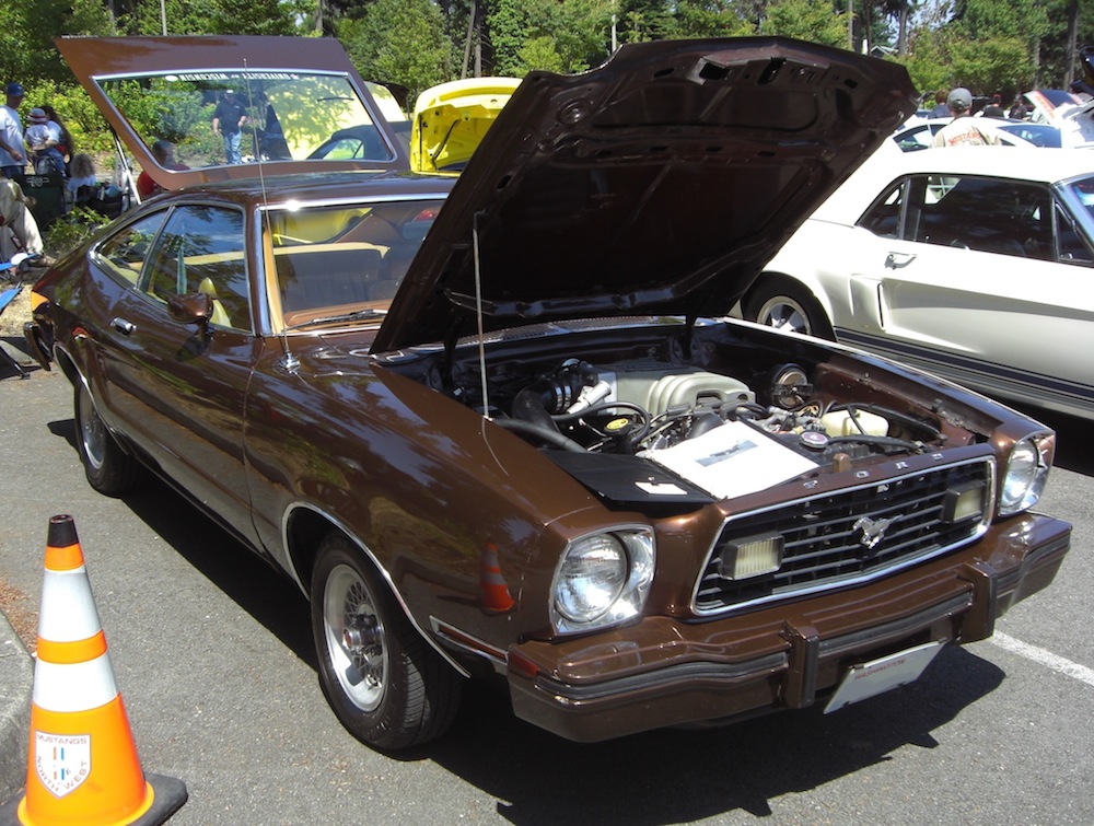 Dark Brown 1978 Mustang II Hatchback