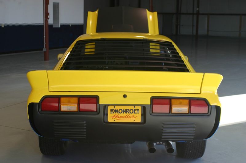 Yellow 1978 Monroe Handler Mustang