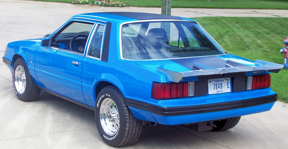 Grabber Blue 1979 Mustang