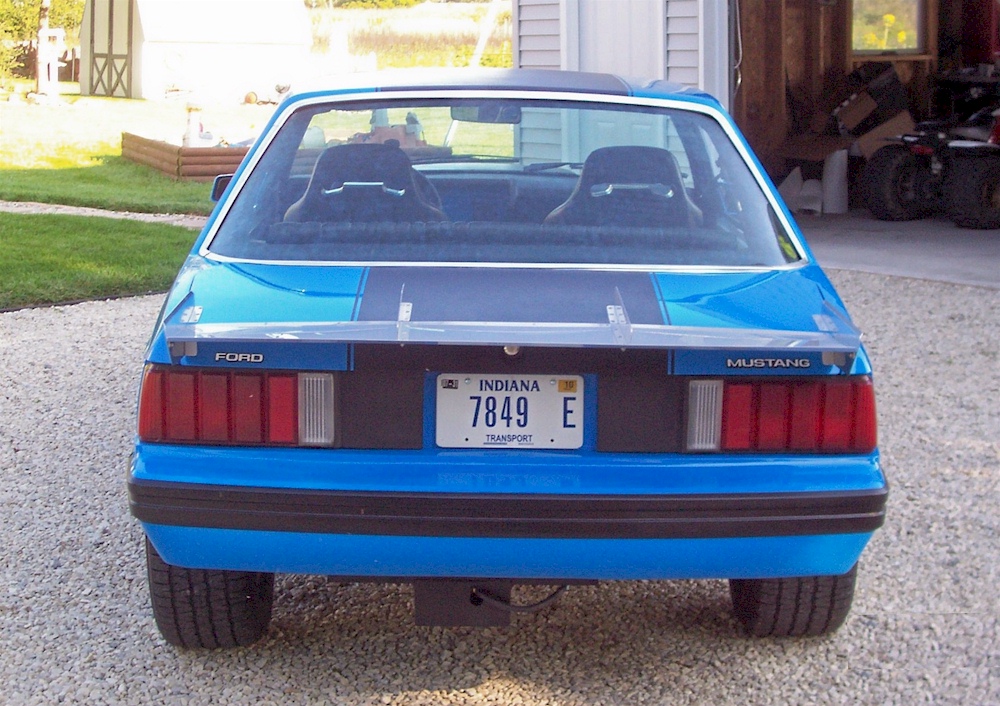 Grabber Blue 1979 Mustang