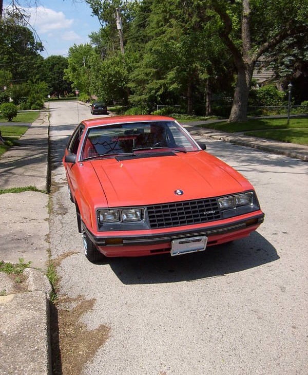 Bright Red 1979 Mustang Hatchback