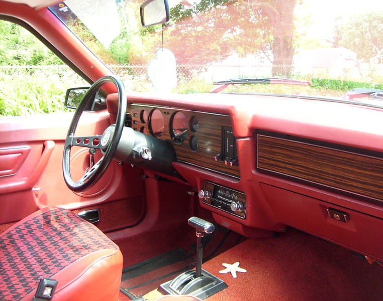 Dash 1979 Mustang Hatchback