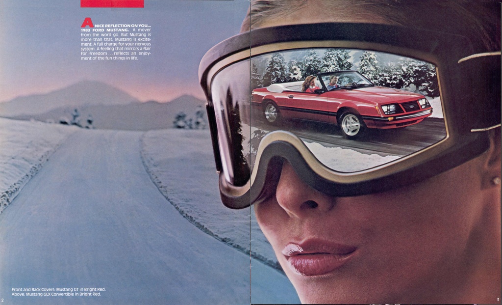 1983 Ford Mustang Promotional Booklet
