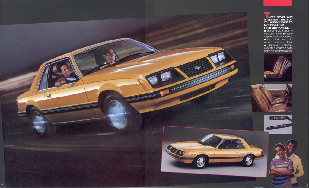 1983 Ford Mustang Promotional Booklet