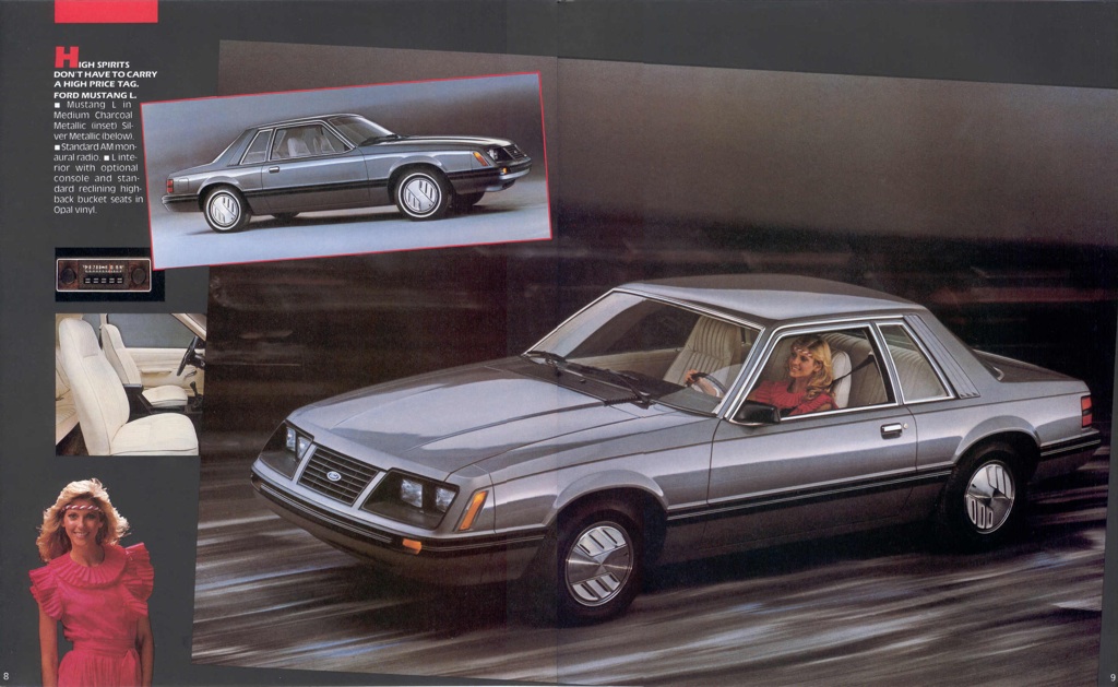 1983 Ford Mustang Promotional Booklet