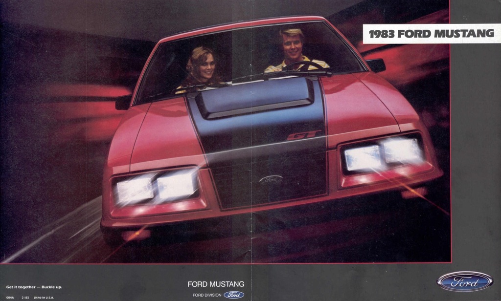 1983 Ford Mustang Promotional Booklet
