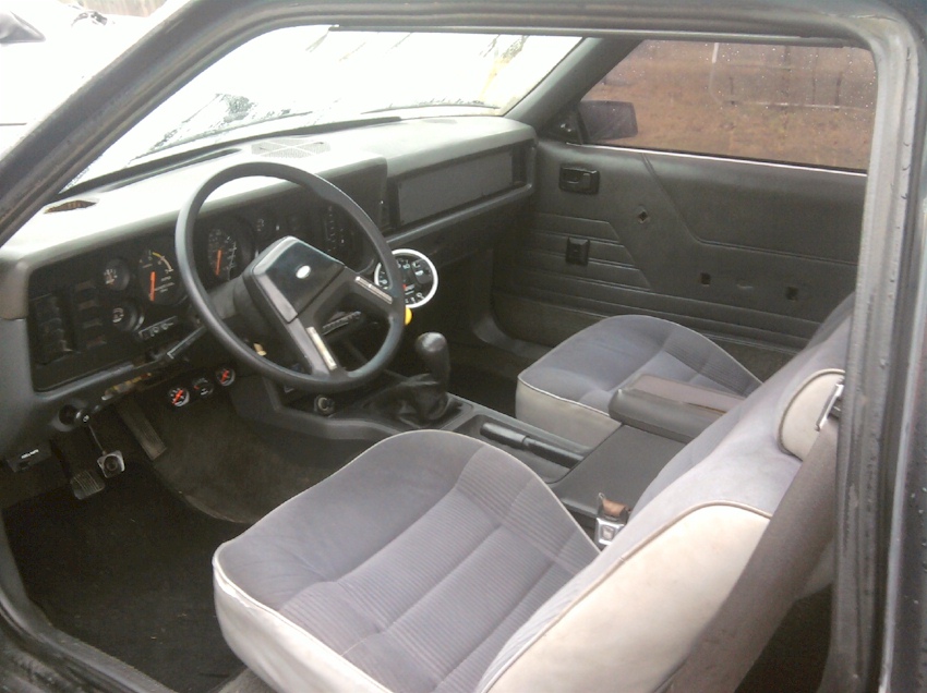 1984 Mustang GT Interior