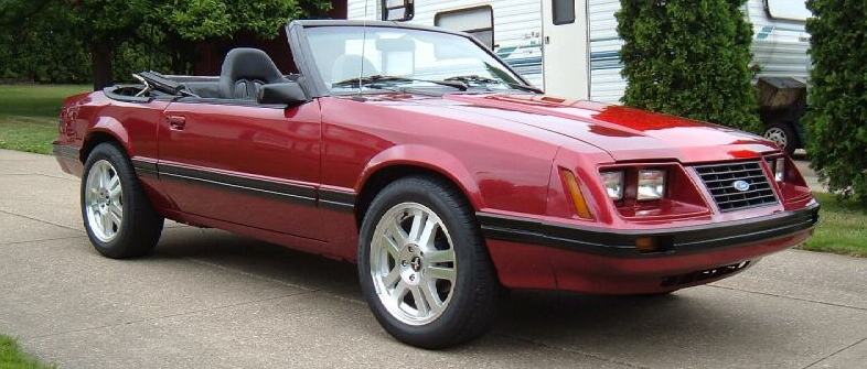 1984 Mustang convertible