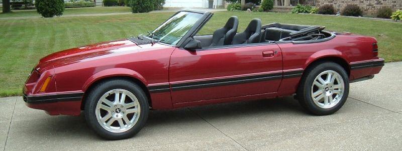 1984 Mustang convertible