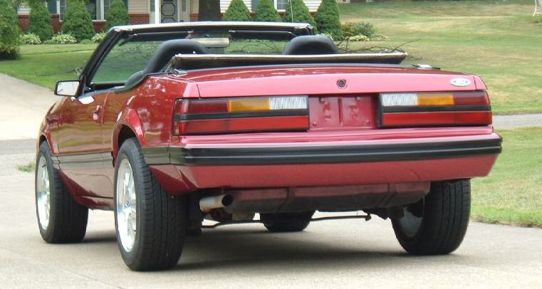 1984 Mustang convertible
