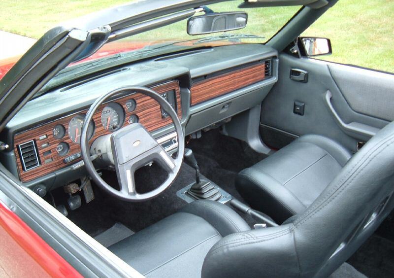 1984 Mustang convertible