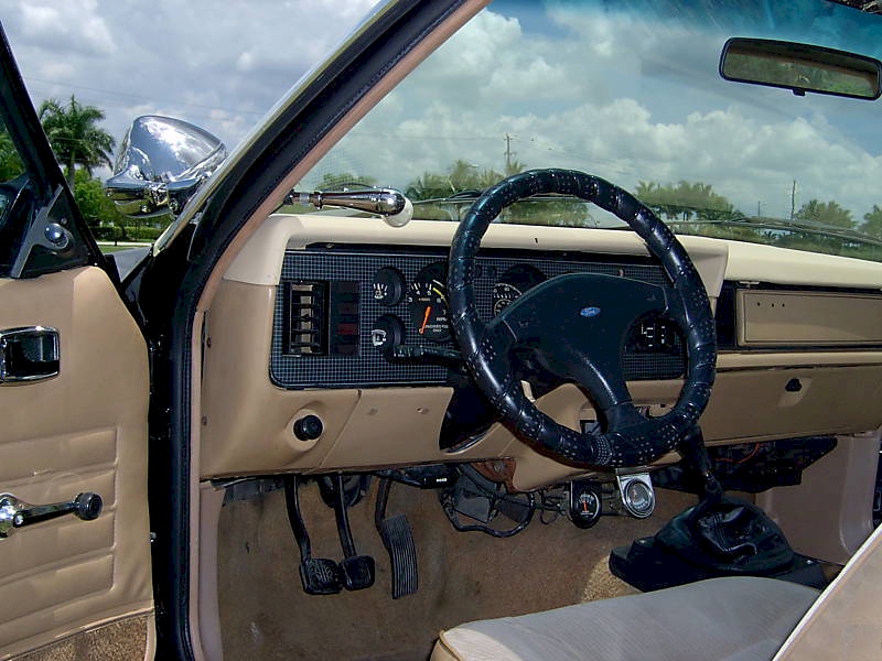 1984 Mustang Interior