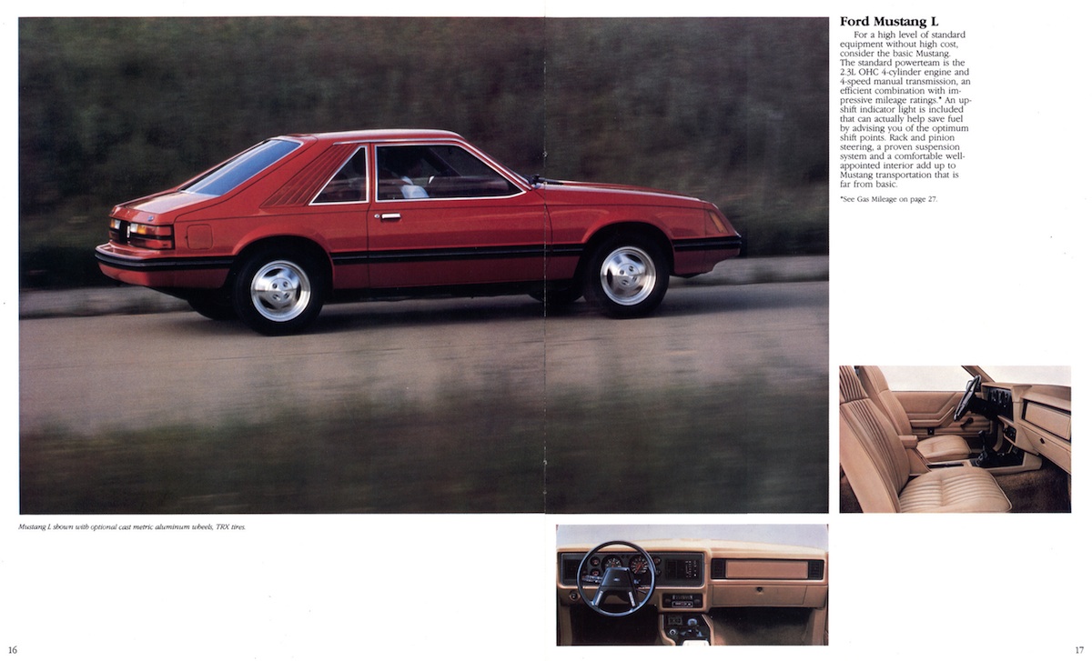 Page 16 & 17: Ford Mustang L